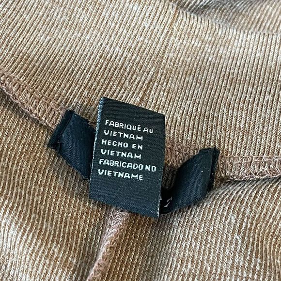 Women Dress Shirt Small Brown Stretch short sleeve Forever 21 Mini Shift - Picture 10 of 10